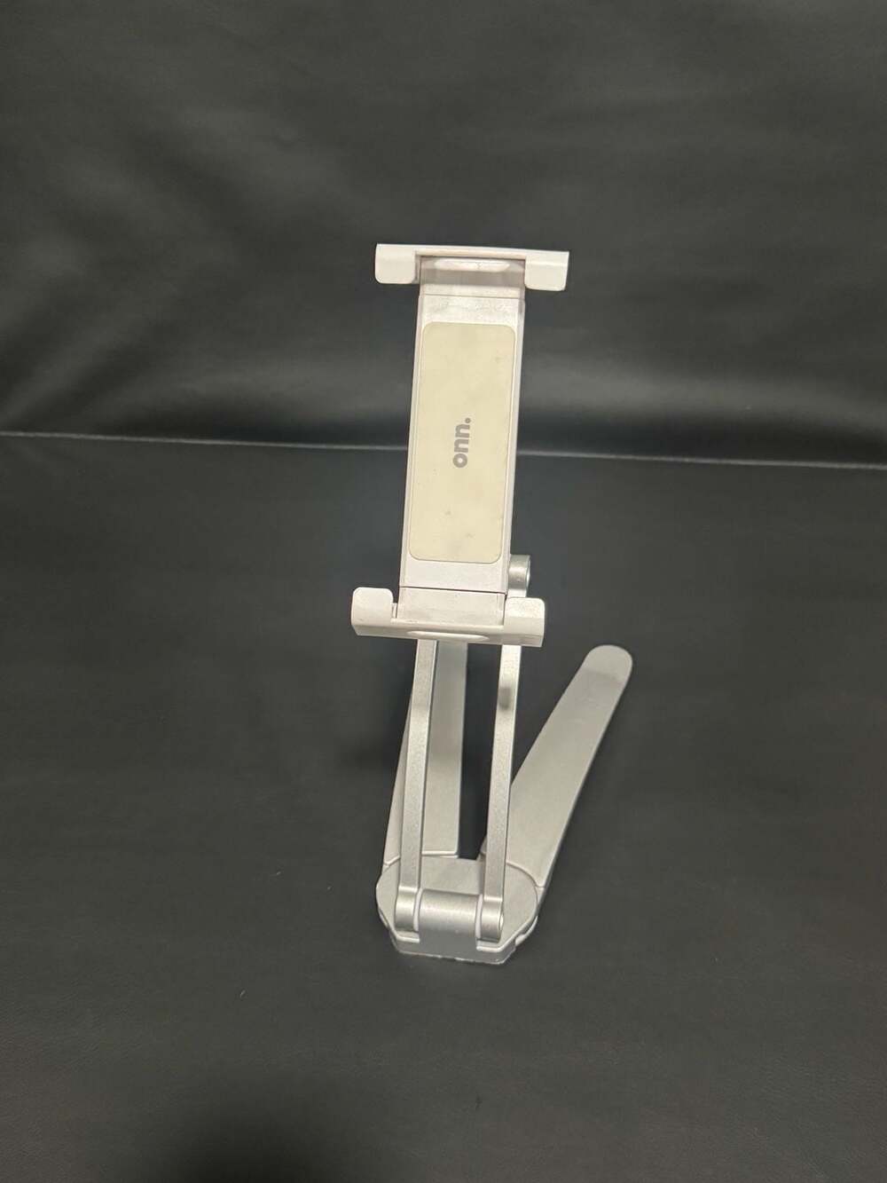 onn. Adjustable Foldable Tablet and Phone Desk Stand